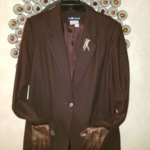 Sag Harbor, brown blazer